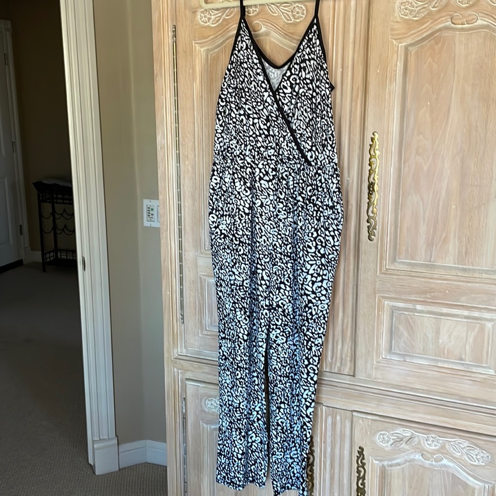 Animal print jumper